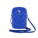 Guess Torebka GUWBZPSQSSGB niebieski|blue Zip Quilted 4G Guess Torebka GUWBZPSQSSGB niebieski|blue Zip Quilted 4G