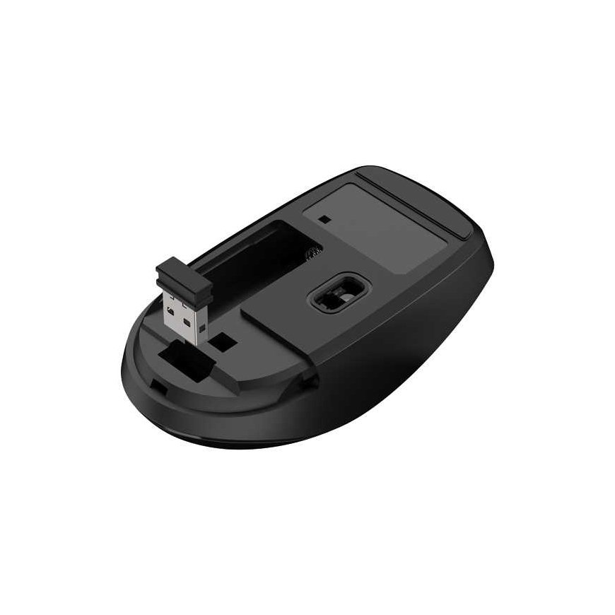 Pelė Genius Pelė NX-7000SE, 1200DPI, 2.4 [GHz], optinė, 3kl., belaidė, juoda, 1 vnt AA – 3