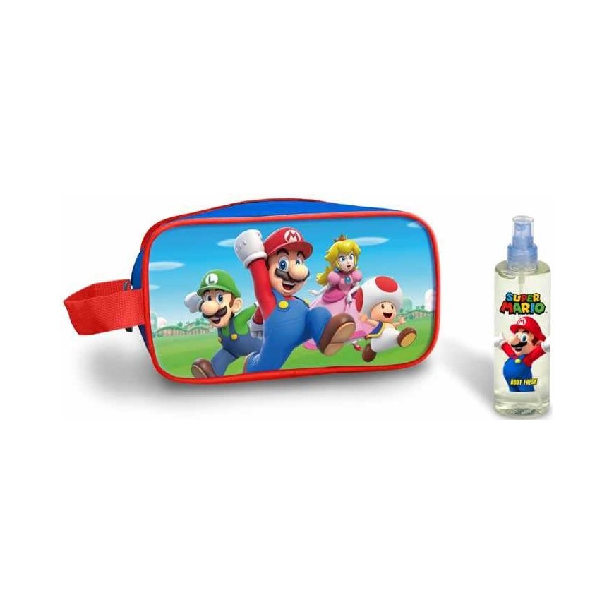 Cartoon Est Super Mario Body Spray 100ml Toiletry Bag