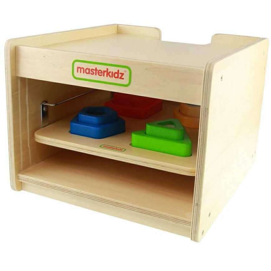 Masterkidz MASTERDKIZ Szafka do Przechowywania Poręcznych Tablic Edukacyjnych Mała na 3 Tablice – 2
