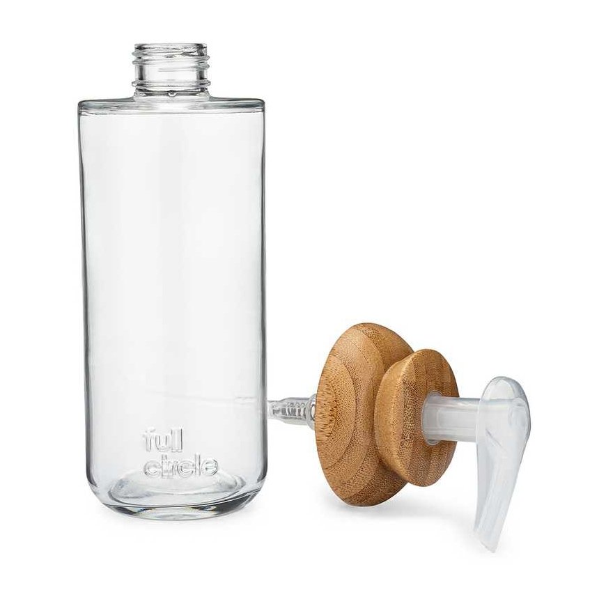 Full Circle Soap Opera Glass Soap Dispenser