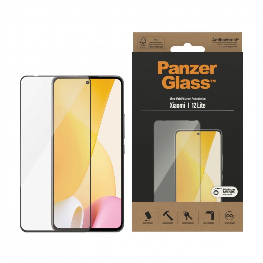 PanzerGlass Xiaomi 12 Lite Прозрачная защитная пленка 1 шт – 3
