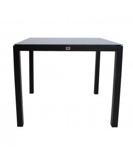 Table AMALFI 90x90xH74cm, grey