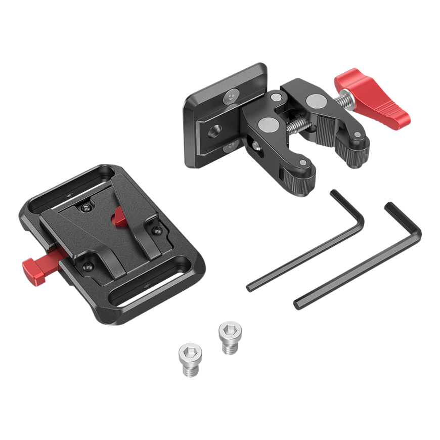 SmallRig 2989 Baterija Plate Mini V-Mount w Crab Clamp – 3