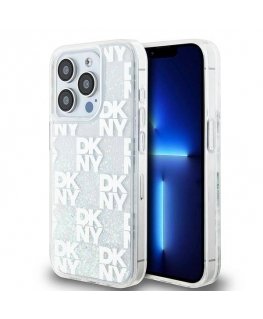 DKNY DKHCP15LLCPEPT iPhone 15 Pro 6.1" biały|white hardcase Liqu