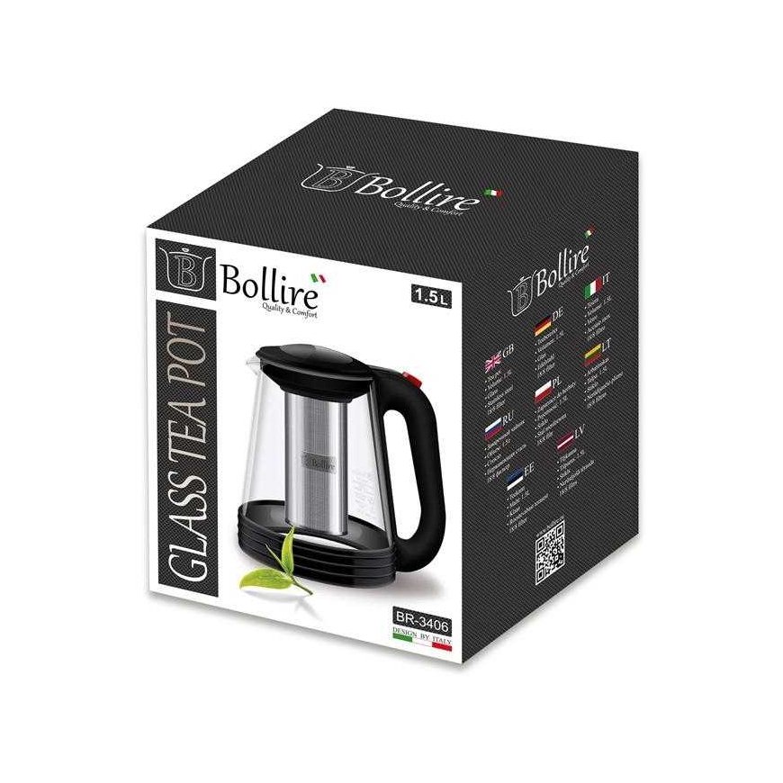 Arbatinukas Bollire, su sieteliu, 1,5 l – 2