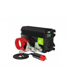 Green Cell INVGC02 power adapter/inverter Auto Black