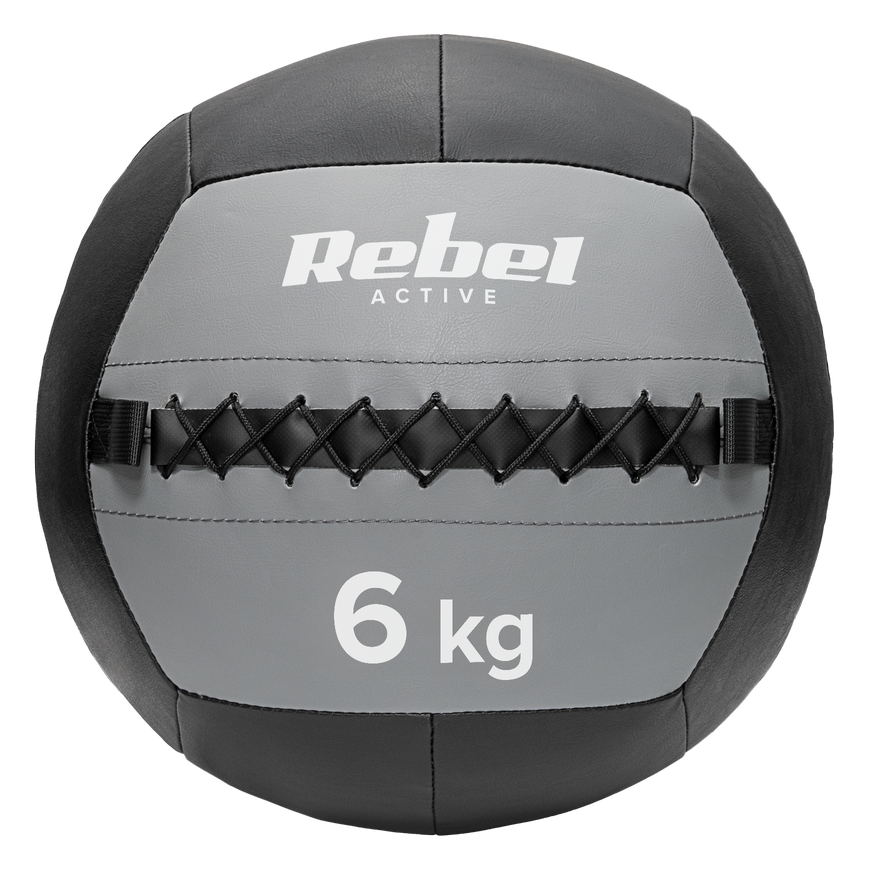 Medicininis kamuolys pratimams 6kg, REBEL ACTIVE – 2