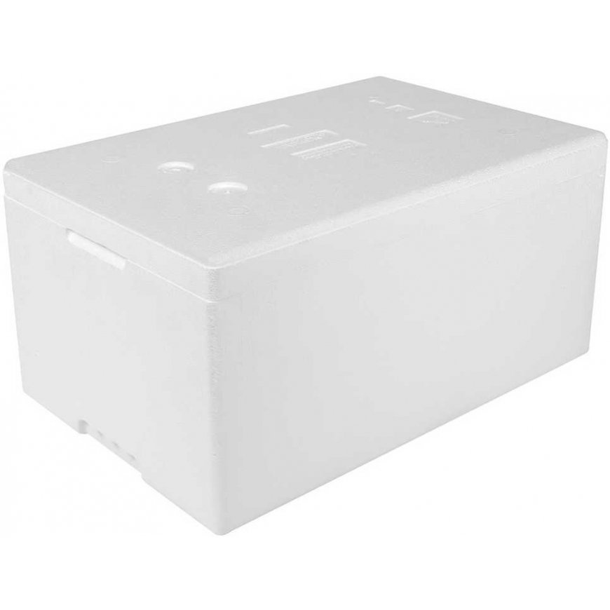 Thermobox, Styrofoam thermal box with lid, PZH certificate, 580x380x285mm, 32L Arpack