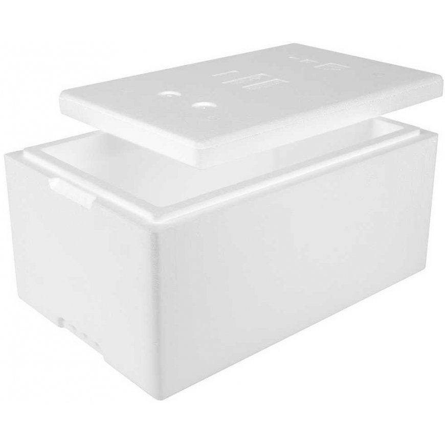 Thermobox, Styrofoam termo dėžutė su dangteliu, PZH sertifikatas, 580x380x285mm, 32L Arpack – 2