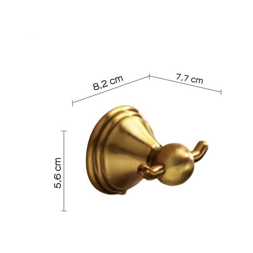 Kabliukas dvigubas Gedy Romance 7526 44 – 3