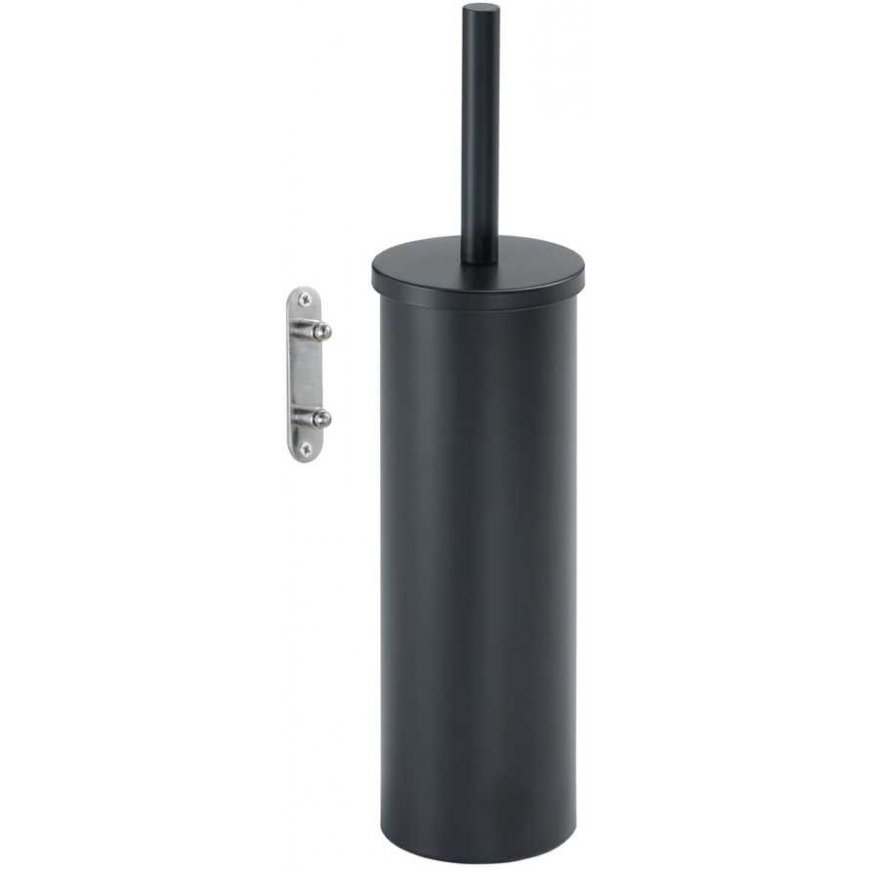Gedy toilet brush or flip holder, black