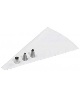 Pastry bag with nozzles for leaves, grass and flowers / Tala