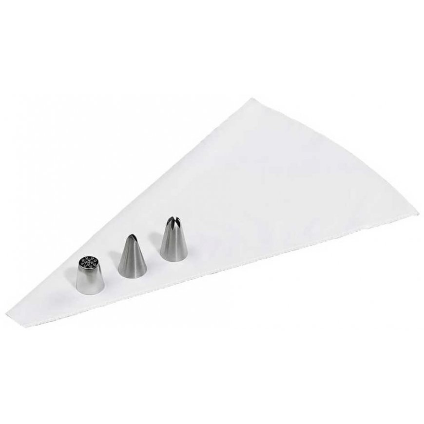 Tala Pastry bag with nozzles for
