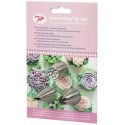 Pastry bag with nozzles for leaves, grass and flowers / Tala Pastry bag with nozzles for leaves, grass and flowers / Tala