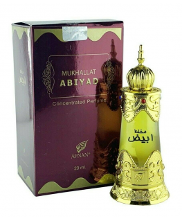 Afnan Mukhallat Abiyad Oil Perfume UNISEX (For Men and Women) 20ml