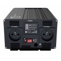 Objektyvas Newell įtampos keitiklis su gryna sinusine banga - 12 V / 230 V, 1000 W Objektyvas Newell įtampos keitiklis su gryna sinusine banga - 12 V / 230 V, 1000 W
