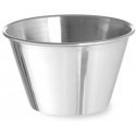 Ramekin dubuo, indas padažams ir dips, nerūdijančio plieno, skersmuo. 85 mm 12 vnt 175 ml - Hendi 400043 Ramekin dubuo, indas padažams ir dips, nerūdijančio plieno, skersmuo. 85 mm 12 vnt 175 ml - Hendi 400043