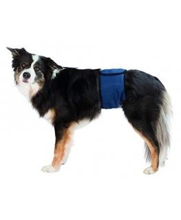 TRIXIE Reusable diapers for boys, net. material, XL 65-75 cm, dark blue