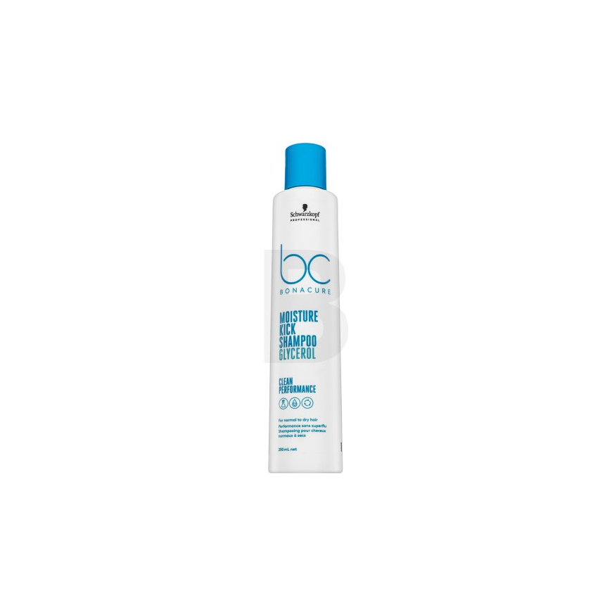 Drėkinamasis plaukų šampūnas Schwarzkopf Professional Bonacure Moisture Kick Šampūnas Glycerol 250ml – 3