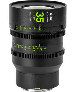 Objektyvas NiSi Cine Lens Athena Prime 35mm T1.9 E-Mount (Without Drop-in Filter)