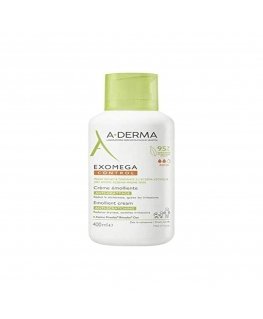 A Derma Exomega Control Emollient Creamy face and body cream-emollient for dry, atopic skin 400ml