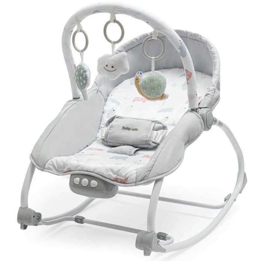 Baby Mix - multifunctional bed with rocking function | Snail