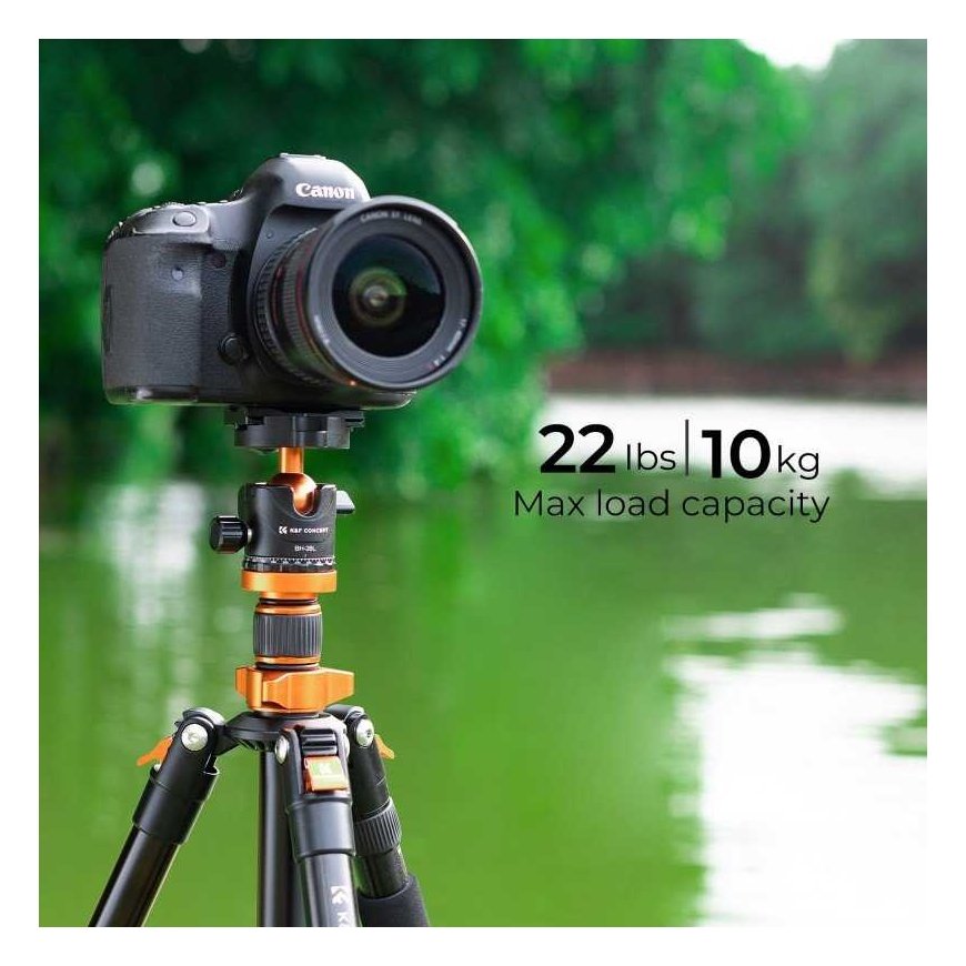 Kampf K&F Concept K254A3 tripod with BH-28L ball head – 2