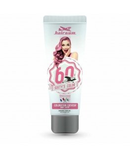 Hairgum Sixty's Color Hair Color Rožinė