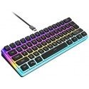 RAMPAGE GAMING KEYBOARD USB-C RGB PUDDING KEYS