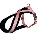 TRIXIE Premium touring petnešos, L-XL 70-110cm/25mm, juodos