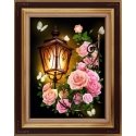 Beldizart Lamp in roses 30*40 cm AM1721 Beldizart Lamp in roses 30*40 cm AM1721