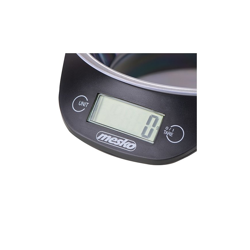 Mesko Home MS 3164 kitchen scale Black Countertop Round Electronic kitchen scale – 2