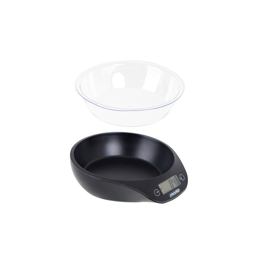 Mesko Home MS 3164 kitchen scale Black Countertop Round Electronic kitchen scale – 3