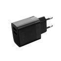 Fixed | Dual USB Travel Charger 17W | Fixed | Dual USB Travel Charger 17W |