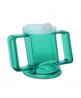 Mug for a disabled person Green