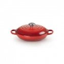 Cast iron shallow pot 30cm | 3,5L red Cast iron shallow pot 30cm | 3,5L red