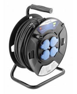 Extension cord wound on a reel Hogert HT1E735 30 m 3x2.5 mm²