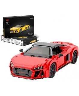 RASTAR 1:14 scale model car AUDI R8 Spyder Bricks, 93800