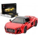 RASTAR 1:14 mastelio surenkamas automodelis AUDI R8 Spyder Bricks, 93800