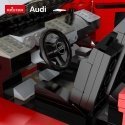 RASTAR 1:14 scale model car AUDI R8 Spyder Bricks, 93800 RASTAR 1:14 scale model car AUDI R8 Spyder Bricks, 93800