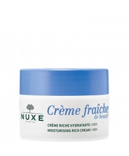 NUXE 48 hours moisturizing rich cream for dry skin "Crème Fraîche® de Beauté 48H Moisturizing Rich cream for dry skin", 50 ml