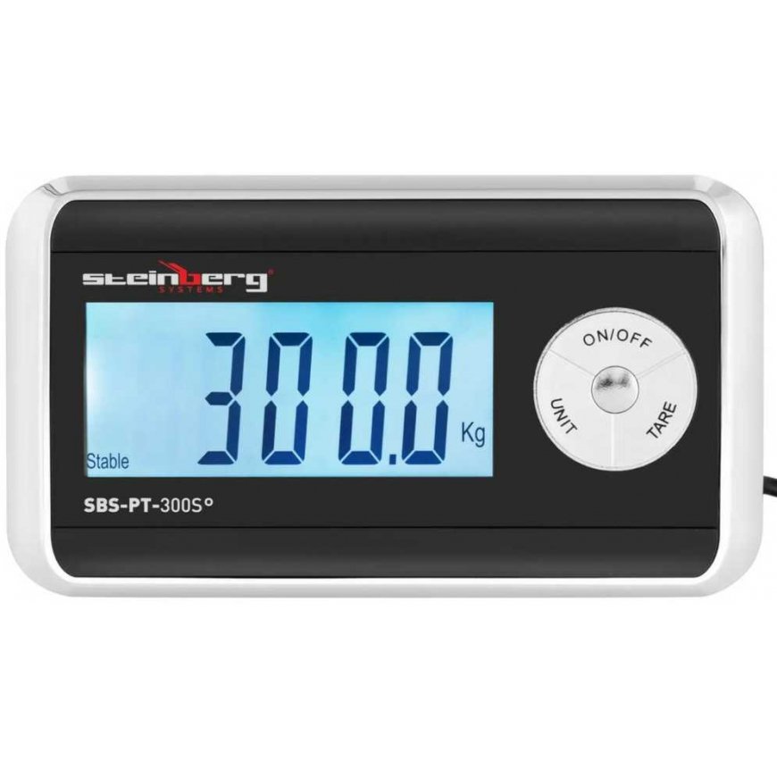 Virtuvinės svarstyklės Steinberg Systems Svarstyklės paczkowa pocztowa LCD 31 x 38.5 cm 300 kg / 100 g – 3