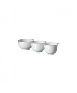 Mixing bowl set 3pcs white