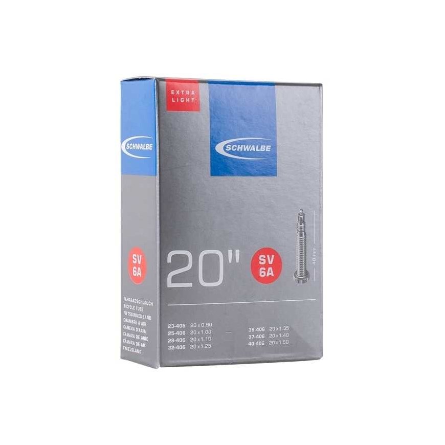 Schwalbe tube 20" SV6A 23/40-406 valve