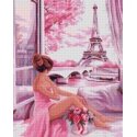 Beldizart Diamond painting with frame "Pink dawn" 40*50 cm DP055 Beldizart Diamond painting with frame "Pink dawn" 40*50 cm DP055