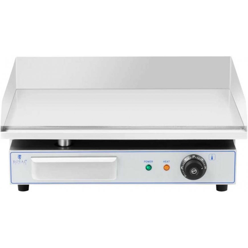 Royal Catering Grill electric plate grill smooth 550 x 400 mm 3000 W – 3