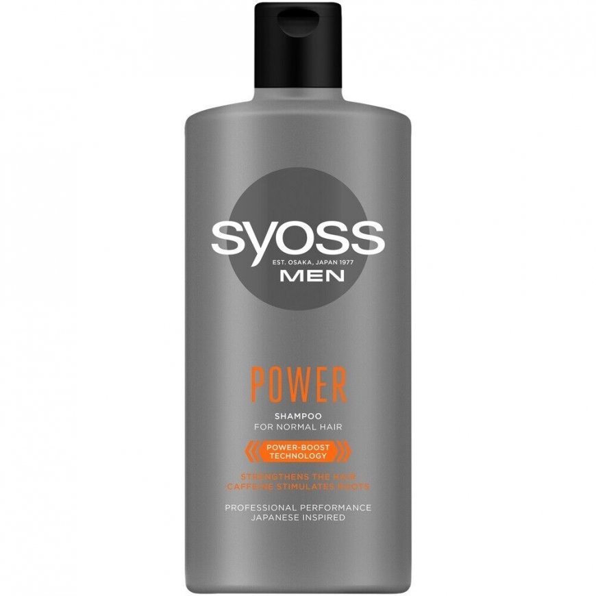SYOSS_Men Power Shampoo szampon dla mÄÅ¼czyzn do wÅosÃ³w norma