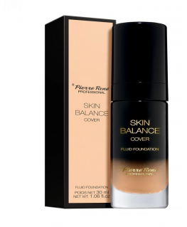 Pierre Rene Skin Balance Cover Fluid Foundation 21 Porcelain 30ml