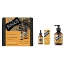 Proraso Duo Pack Wood & Spice Beard Oil & Shampoo Beard care set, 1pc
